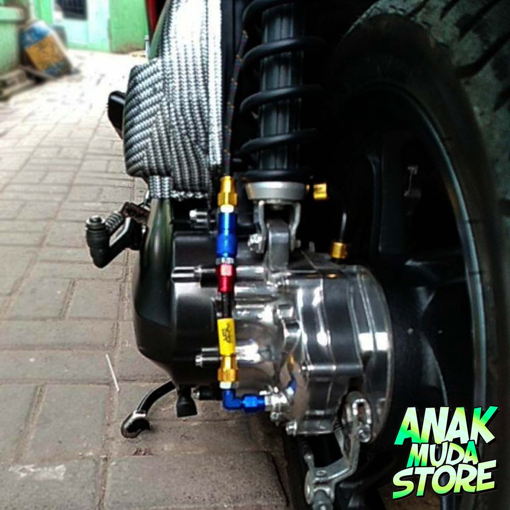 Sgr2 Selang Oli Gardan Garden Tutup Cnc Selang Serat Variasi