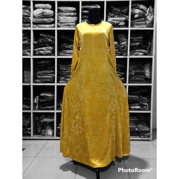 gamis bludru