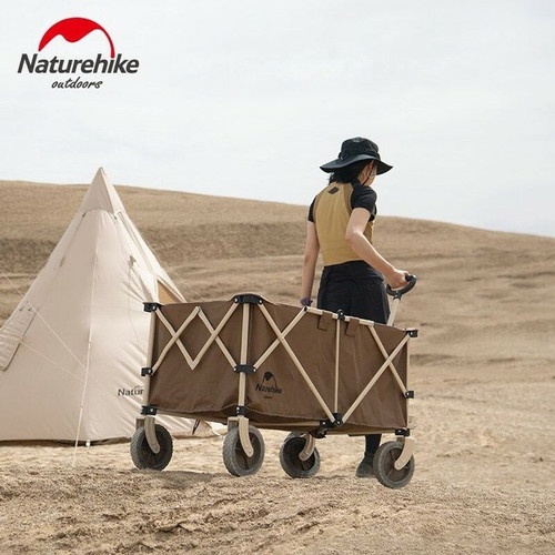 GEROBAK LIPAT NATUREHIKE NH20PJ005 KERANJANG BELANJA LIPAT TRAVELLING CAMPING PIKNIK FOLDING TROLLEY