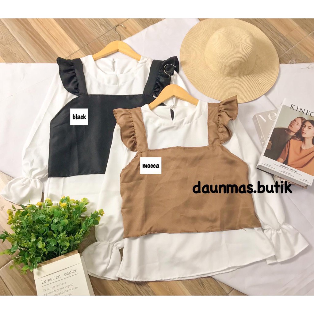 1KG MUAT 5PCS | VINTA BLOUSE INCLUDE OUTER SHIRT TOP HITS OOTD SELEBGRAM FASHION GROSIR MURAH WANITA