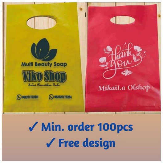 

PLASTIK OLSHOP 30x40 cm SABLON NAMA FREE DESIGN