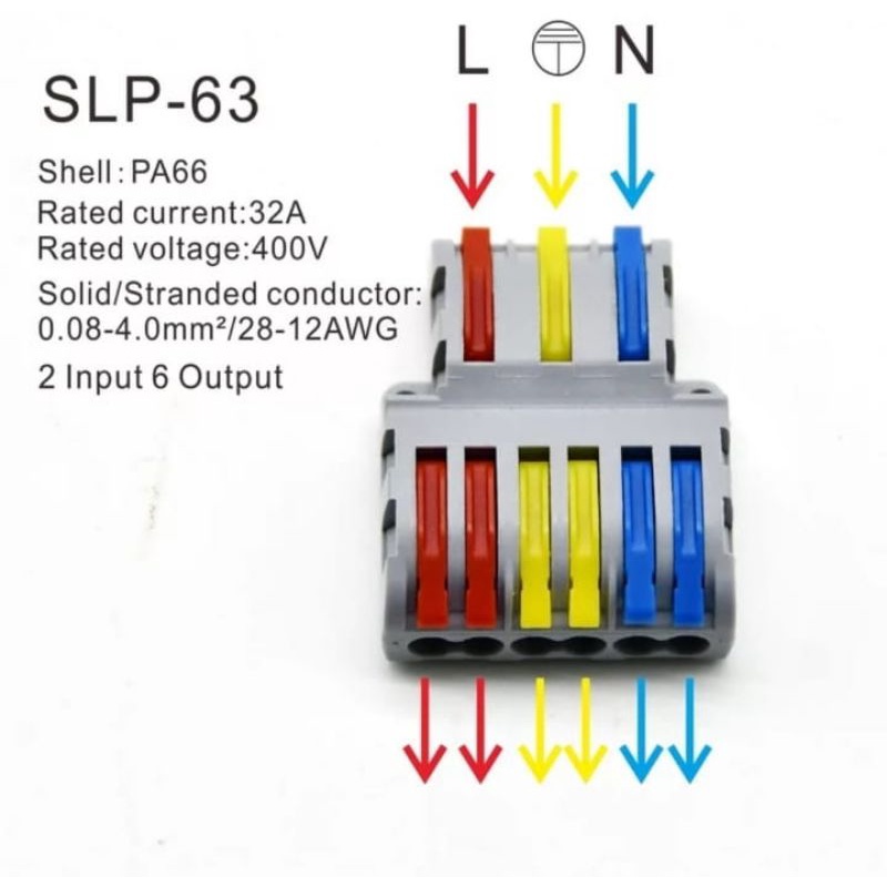 Konektor Kabel Wago SPL-84 / SPL-93 / SPL-63 Wire Connector Terminal Block SPL PCT