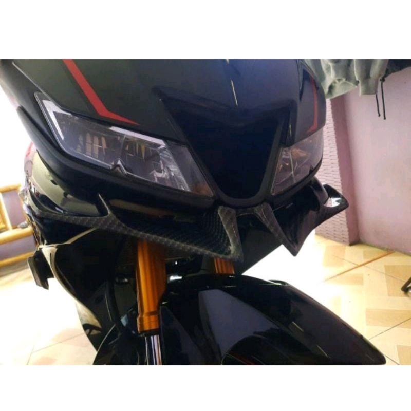 WINGLET YAMAHA R15 VVA V3 V4 CARBON KEVLAR WINGLET R15 V3 KARBON