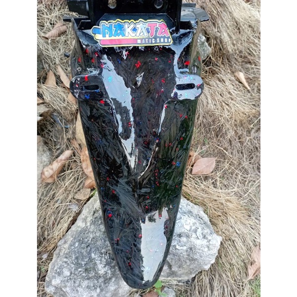 spakbor belakang mio sporty mio smile carbon forged karbon forged slebor motor yamaha mio karbon fib