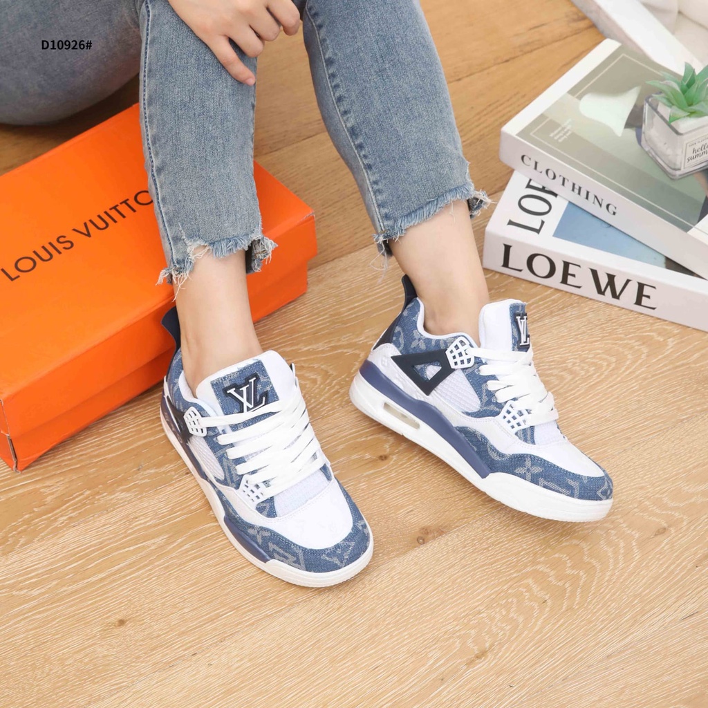 Low Denim Mono Canvas Women Sneakers D10926