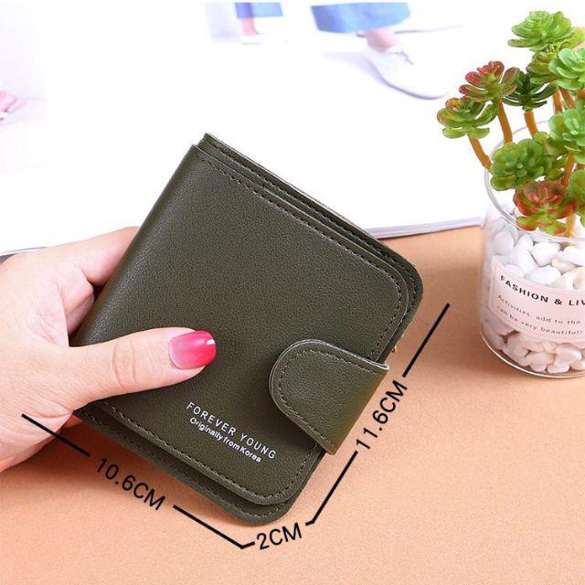EV- D09 DOMPET LIPAT WANITA / DOMPET MURAH TRENDY-Army