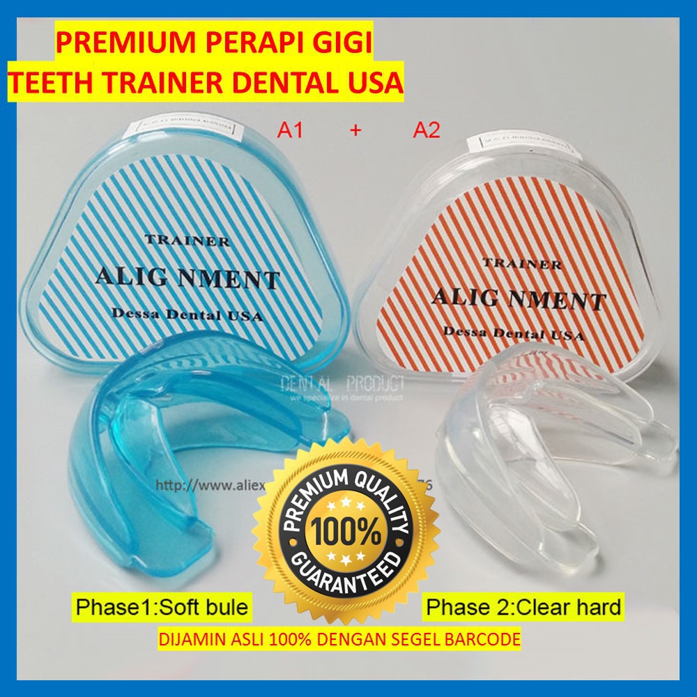 PREMIUM Perapih Gigi Behel Teeth Trainer Alignment Original Perapi Gigi Tonggos Gingsul Lentur ORI
