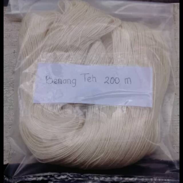 

Benang teh food grade 200 meter