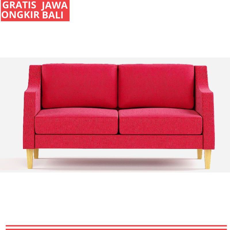 Fabelio Sofa 2 Seater Manu Red