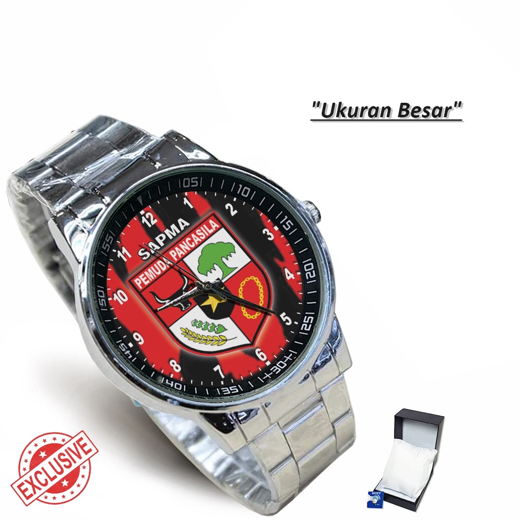 Jam Tangan Rantai Couple SAPMA &amp; SRIKANDI PEMUDA PANCASILA