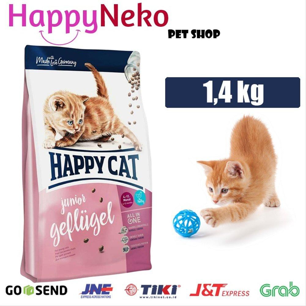 Happy Cat Kitten Poultry 1.4 Kg fresh Pack  Shopee Indonesia