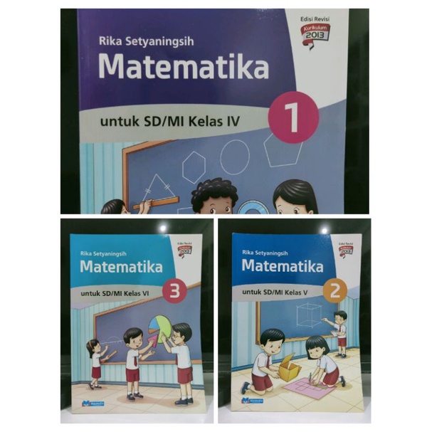 Buku Matematika SD kelas 456 Masmedia