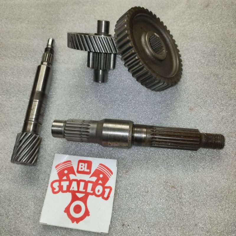 Gear box gigi gardan gear belakang Yamaha Mio sporty Mio soul old Fino karbu Mio smile asli original
