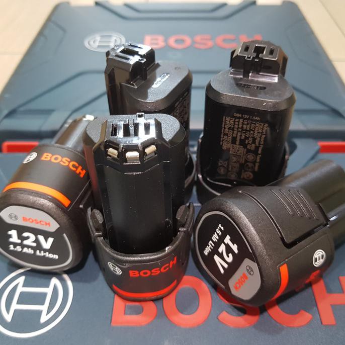 Bosch 12V 1.5Ah Baterai 12 Volt 1.5 A Bor Cordless GSR & GSB 120-LI