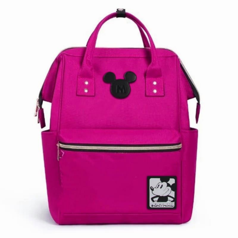 Diapers bag Tas Ransel Mickey Mouse Tas Wanita Multifungsi Mickey Mouse Kapasitas Besar