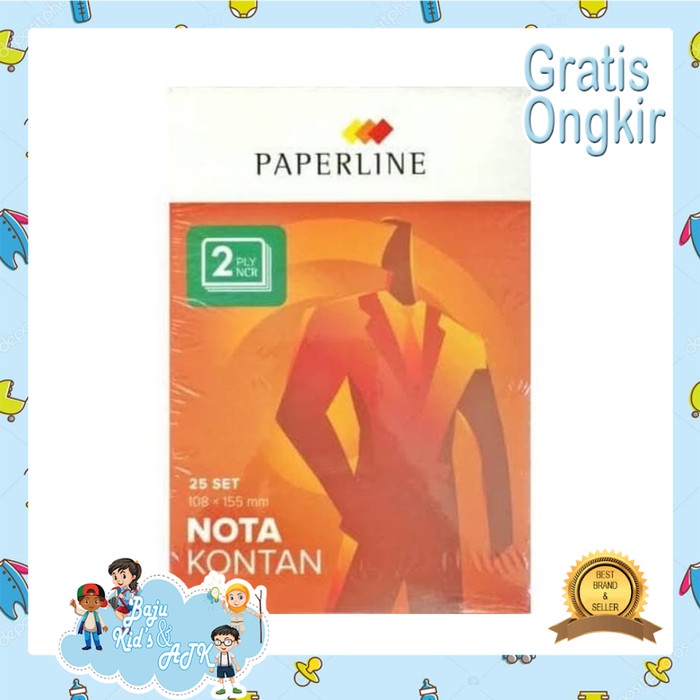 

CODES0X-46 Buku Bon Nota Kontan 2 ply / Rangkap 2 Kecil Paperline PPL (10 buku)