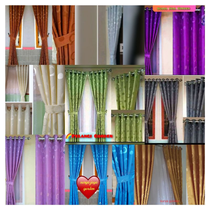 GORDEN EMBOS POLKADOT/GORDEN EMBOS POLOS  SEMOKRING