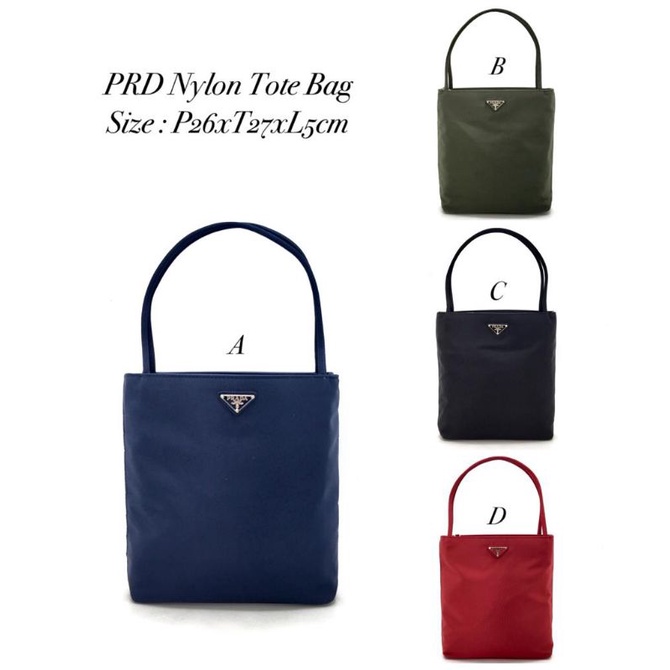 Prada Nylon Tote Bag