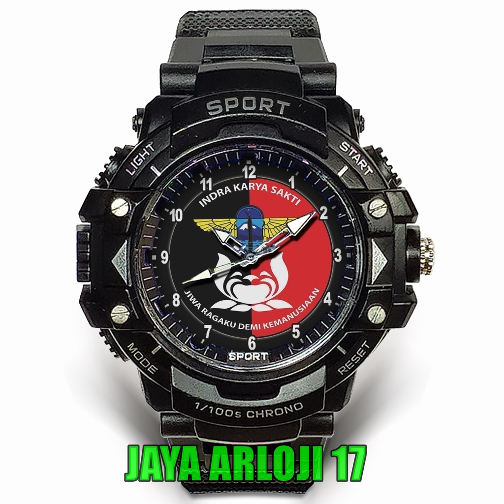 (Istimewa) JamTangan Custom KORPS BRIMOB POLRI (Nice)