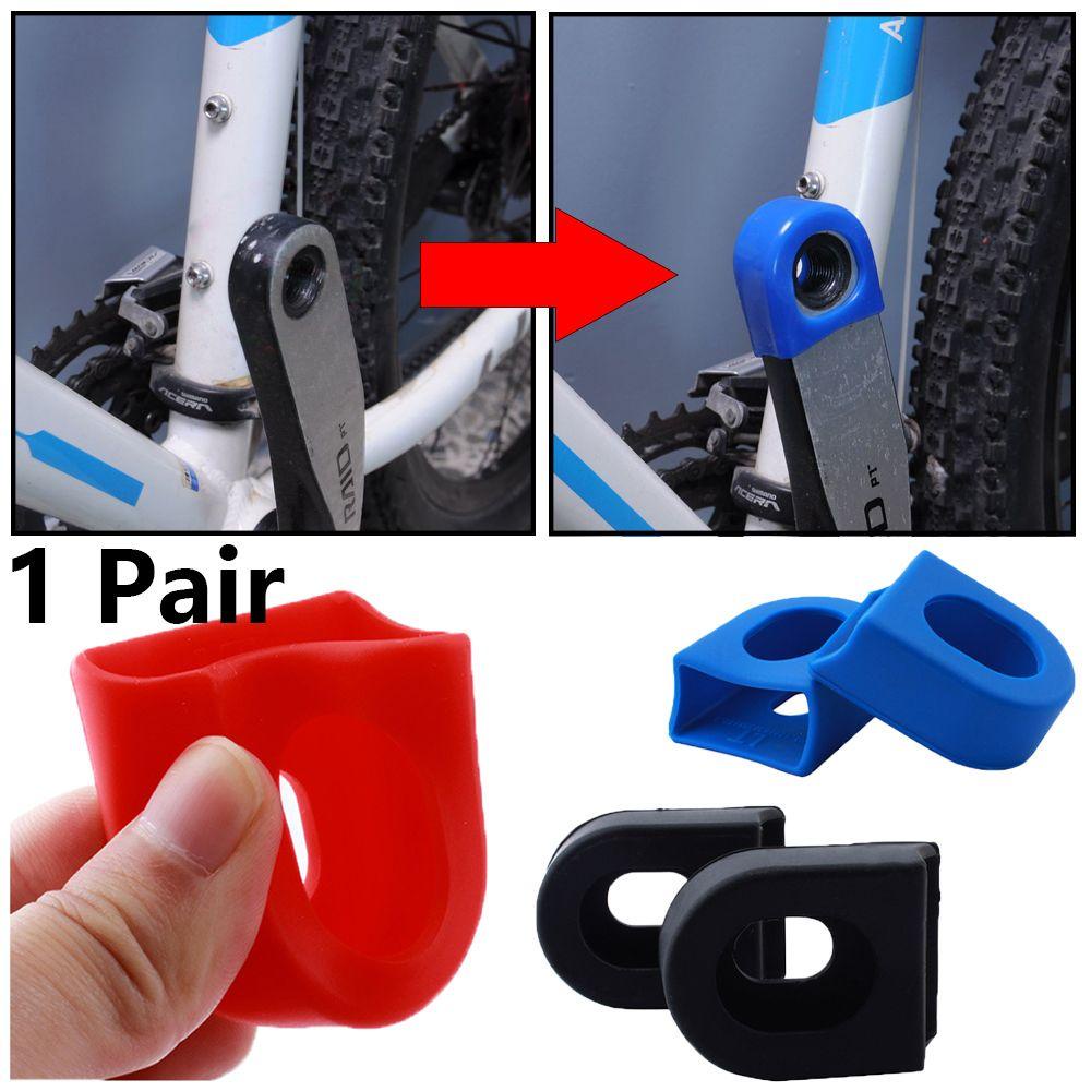 R-FLOWER 1pasang Gel Sleeve Antirust Sepeda Silicone Cover Sarung Pelindung