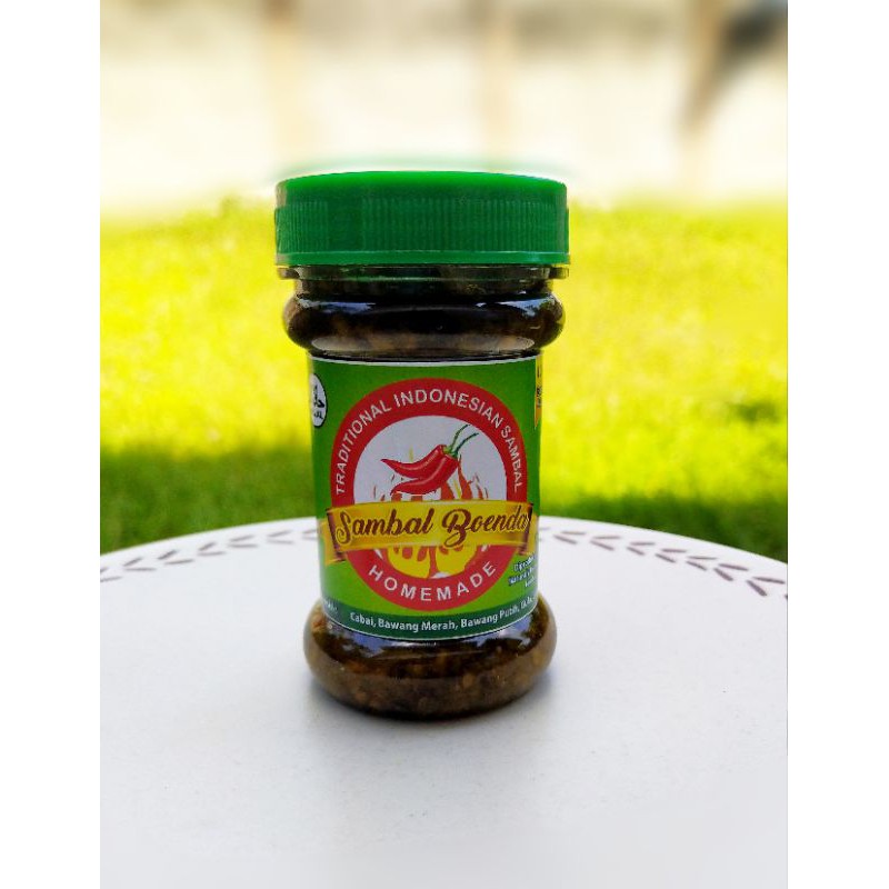 

SAMBAL BOENDA TERI CABE IJO - Level Sedang