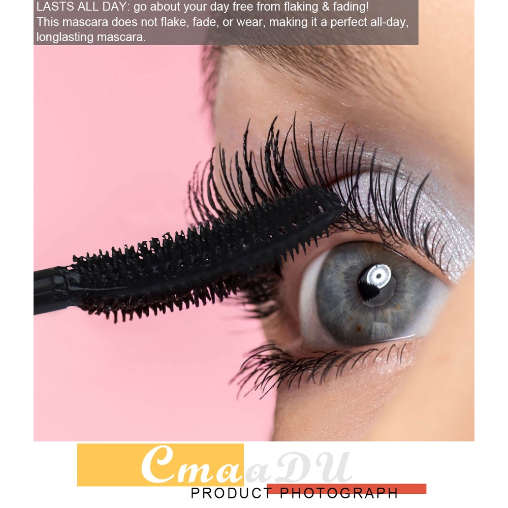 CMAADU MASCARA &amp; LASH ENHANCING SERUM 2IN1 Maskara Waterproof