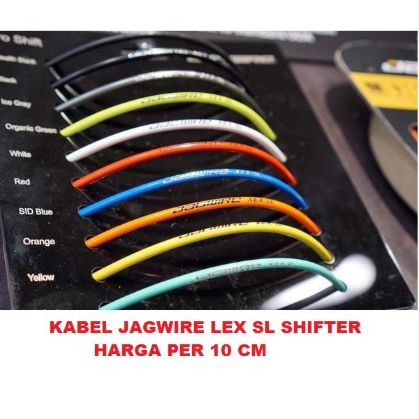 Jagwire LEX SL Shift Housing 4mm KABEL Outer Shifter Cable Luar SHIFT sepeda lipat seli mtb rb roadbike xc touring minion 4 mm