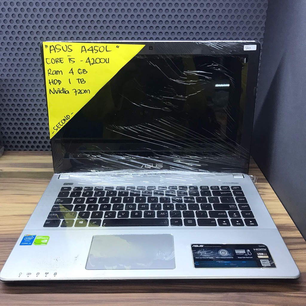 ASUS A450L CORE I5-4200U RAM 4GB HDD 1TB NVIDIA 720M 14 INCH