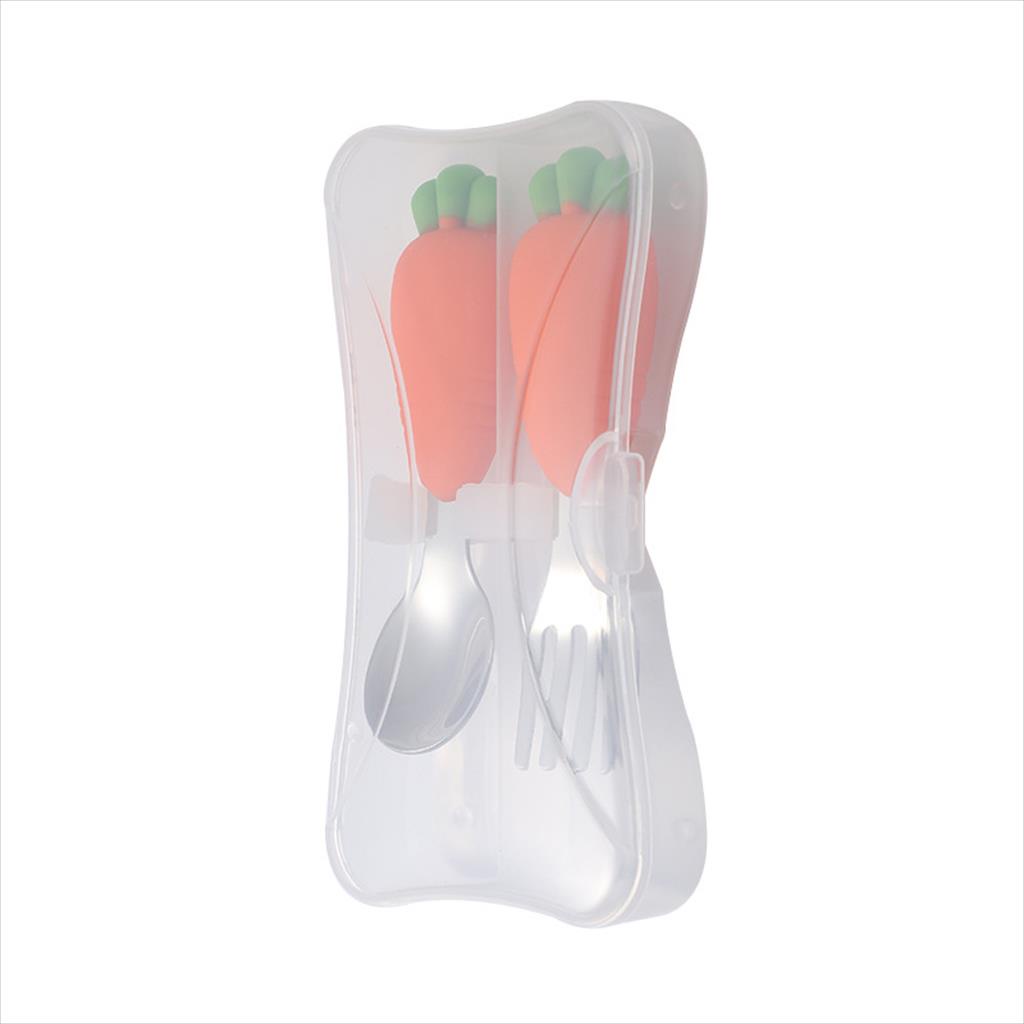 JMILO premium suction plate baby piring makan latihan anak bayi Carrot