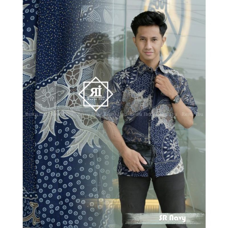 KEMEJA BATIK PRIA/KEMEJA BATIK TANGAN PENDEK/KEMEJA BATIK TERLARIS