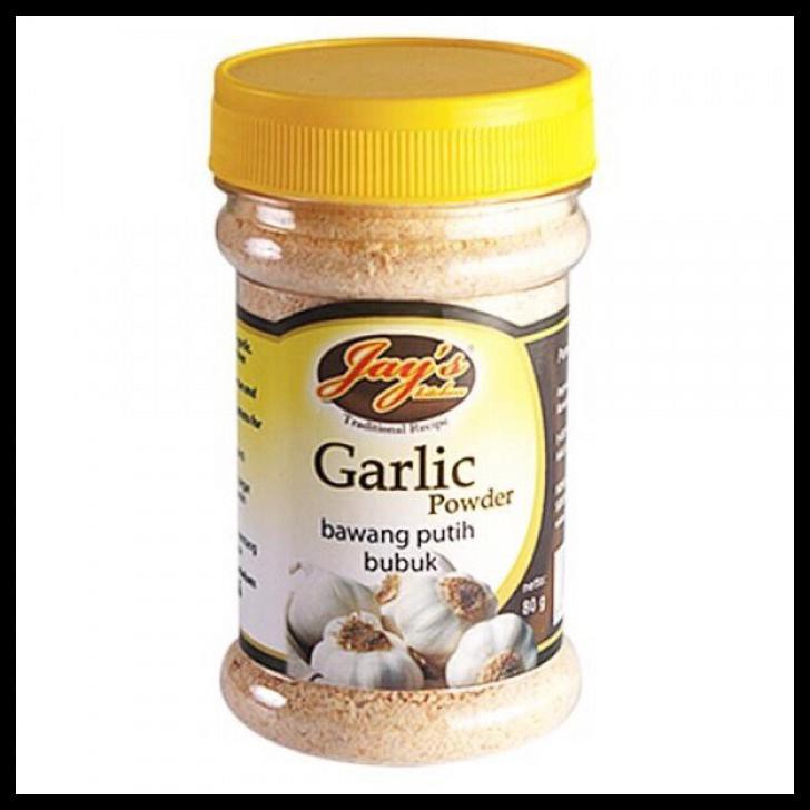 

Kualitas Terbaik - Jays Garlic Powder 80 Gram Bawang Putih Bubuk