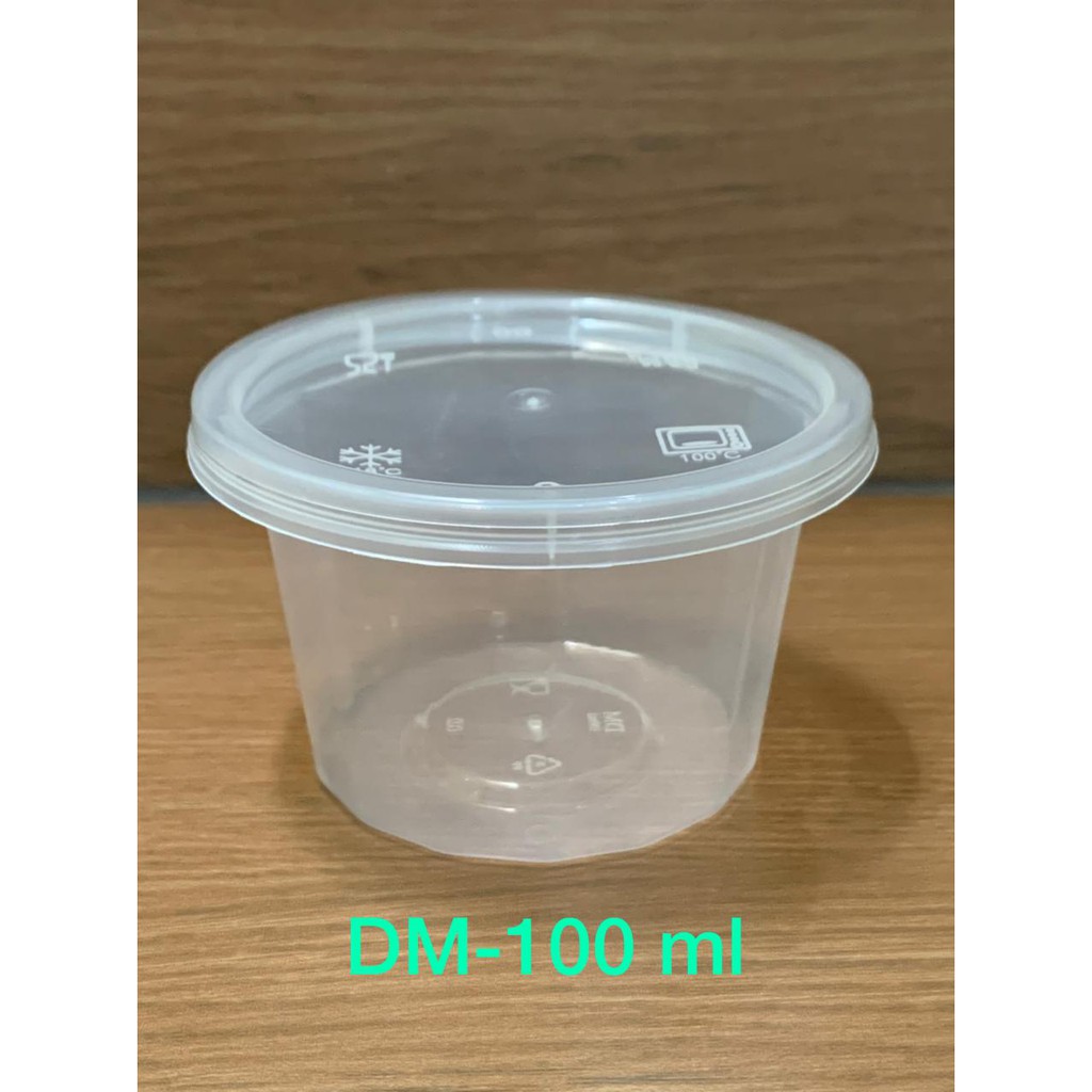 Thinwall DM 100ml R / Tempat Saos 100ml R / Thinwall 100ml R