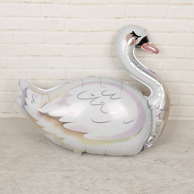 Balon Foil Swan Angsa Putih / Balon Angsa