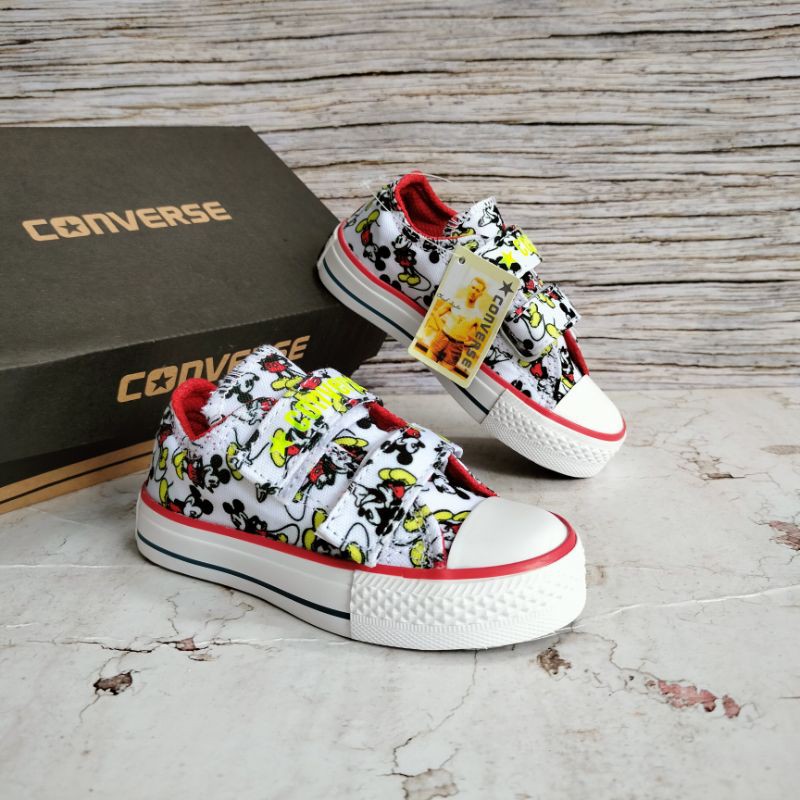 SEPATU MICKEY ANAK CONVERSE PREMIUM HIGH QUALITY CONVERSE ANAK MURAH MICKEY MOUSE