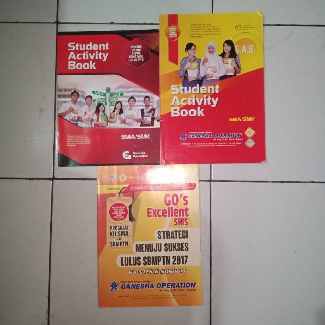 (PRELOVED) Buku Bimbel Ganesha Operation Passing Grade SBMPTN UTBK SNMPTN