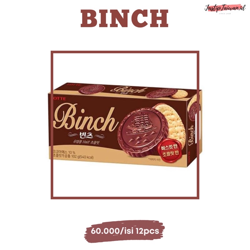 

BINCH CHOCOLATE / coklat binch