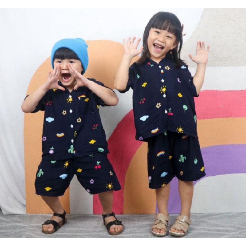 [BARU] SET RAYON ANAK TERLARIS 1-6 TAHUN BAHAN RAYON