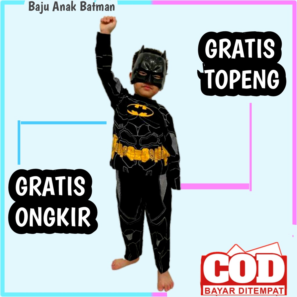 baju anak Batman