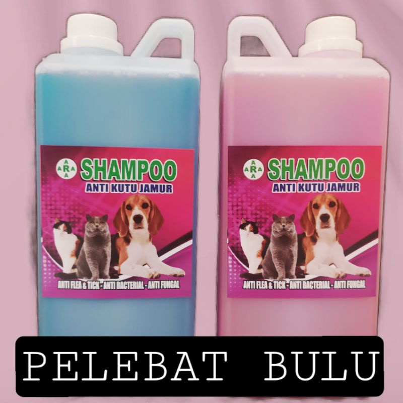 shampo kucing anjing 1000ML anti kutu dan jamur