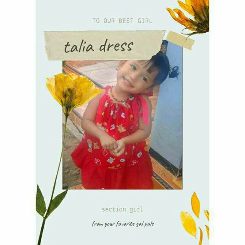 TALITA DRESS BAYI 1-2