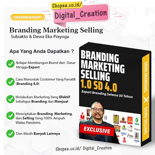 Branding Marketing Selling - Bersama Ahlinya | Solusi Dari Persoalan Branding