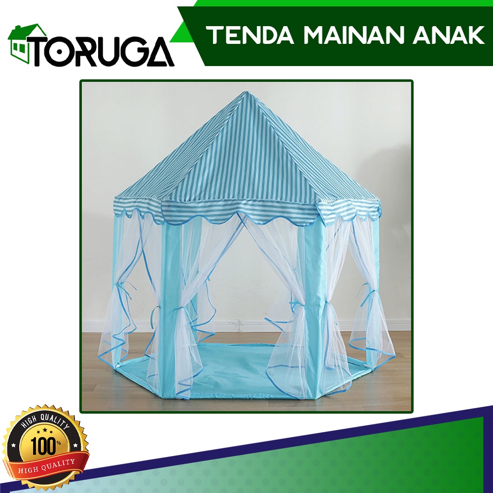 Tenda Anak Princess Castle Jumbo Mainan Anak Portable Tent Mainan Indoor Outdoor