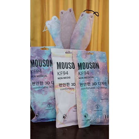 MASKER KF94 MOUSON 10PCS