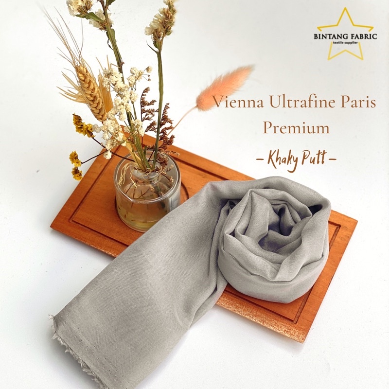 RK Bahan Kain Paris Premium Vienna Ultrafine Voal per 0,5 meter