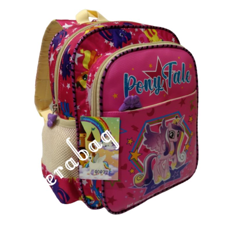 Tas Ransel PAUD Tk Anak Perempuan Gambar Pony 40077K