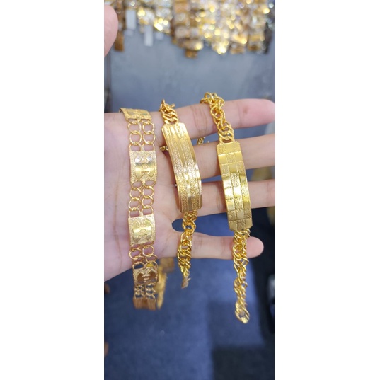 Gelang Emas 999 Fashion