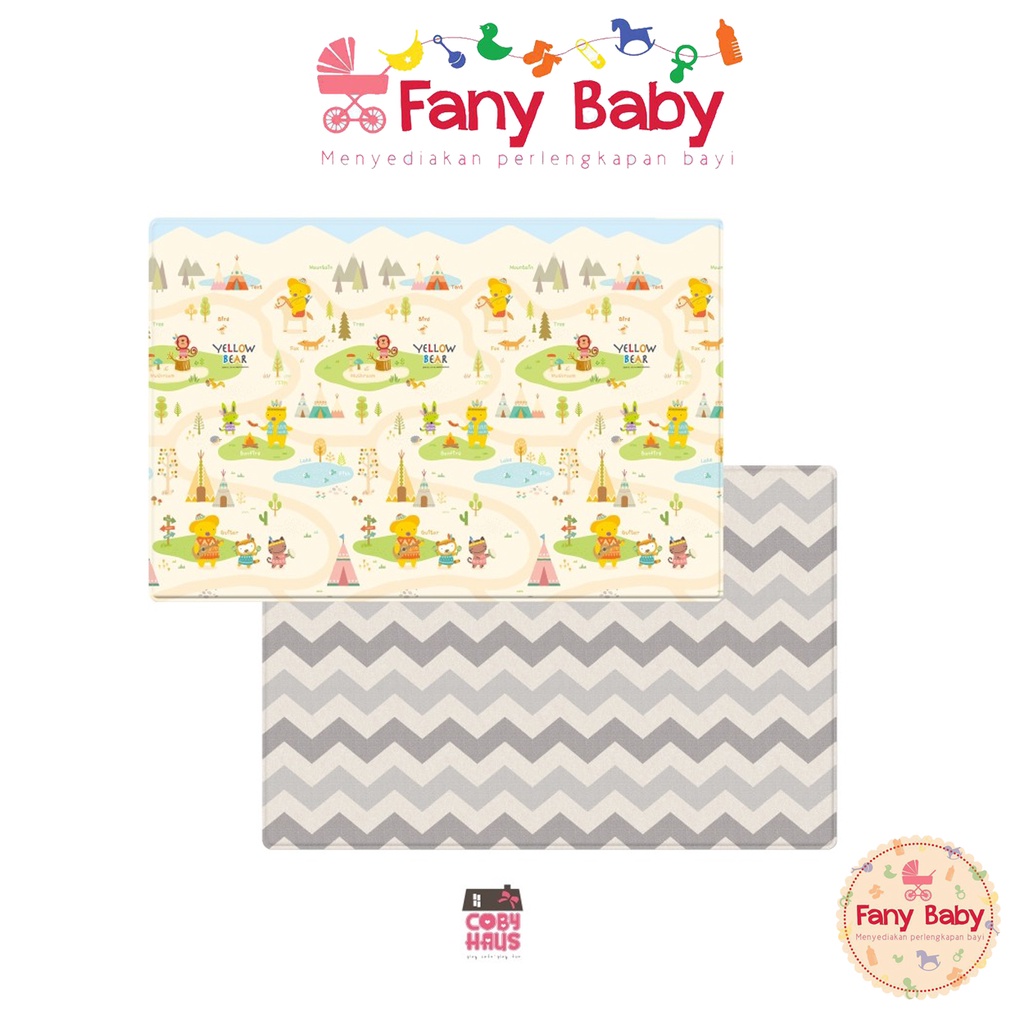 COBY HAUS BABY PLAYMAT PVC [ XL ] 140CM X 235CM X 1,6CM