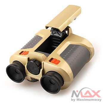 Night Scope 4 x 30mm Binoculars with Pop-Up Light Teropong - JYW-1226 Warna Gold