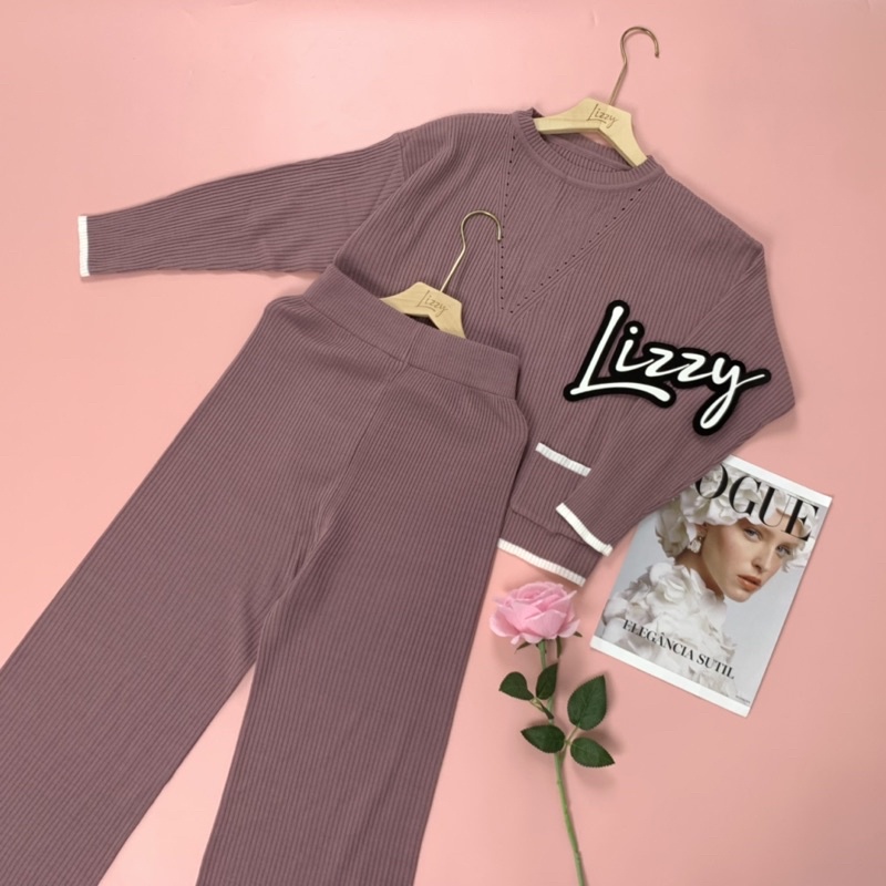 Lizzy - ONE SET RAJUT ARETHA PREMIUM