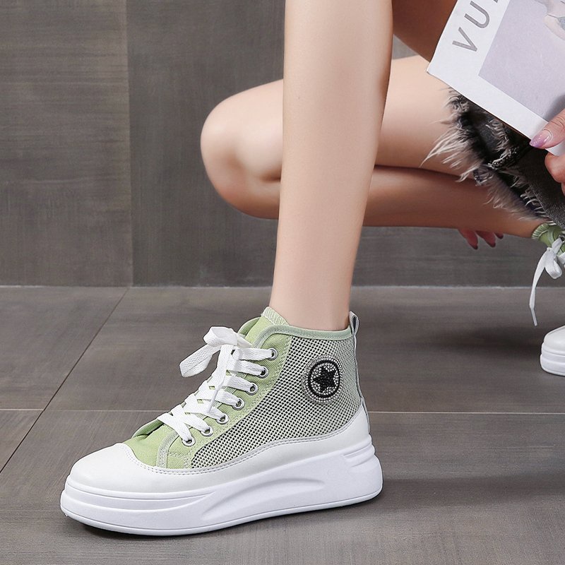 COD Termurah Sepatu Impor Premium Sepatu Fashion Wanita Sepatu Kanvas KZT-SW314